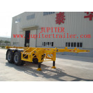 Two Axle Skeleton 20 Feet Semi Trailer