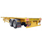 Two Axles Low Skeleton Semi-Trailer
