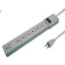 USA Power Extension Strip, USA Power Outlets, South American Power Sockets