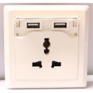 USB Wall Plates, USB Wall Socket Universal Type