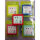 USB Wall Socket, USB Wall Plates for iPhone Mobile Phone