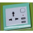 USB Wall Sockets, Universal USB Wall Socket for Mobile Phone