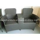 Unique Design Outdoor Furniture Rattan Loveseat Chair (CF629)