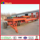 Utility Low Loader Low Bed Truck Semi-Trailer