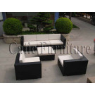 Vintage Garden Patio Wicker / Rattan Sofa Furniture Set - Outdoor Furniture (GS241)