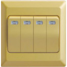 Wall Switch, Wall Switches 4gang1way