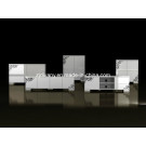 White High Glossy Cabinet (SM-D03A & B & C & D & E)