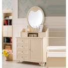 White Modern Korean Style Wooden Dresser (JB-656B)