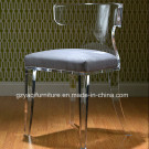 Wholesale Modern Acrylic Banquet Chair with Cushion Whitout Armrest