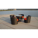 Wicker Patio Restaurant Dining Set (PAD-070)