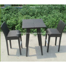 Wicker Rattan Bar Furniture Bistro Set