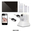 Wireless Remote Intelligent Intruder Alarm System with WiFi Camera