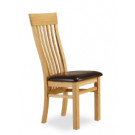 Wooden Oak Slat Back Chair
