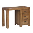 Wooden Single Pedestal Dressing Desk/Dressing Table