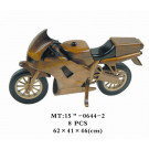 Wooden Toy Motorcycle Model for Adults and Kids
