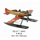Wooden Toy Plane Model for Adults and Kids