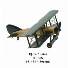 Wooden Toy Plane Model for Adults and Kids