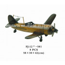Wooden Toy Plane Model for Adults and Kids
