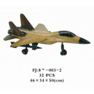 Wooden Toy Plane Model for Adults and Kids