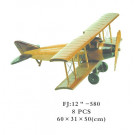Wooden Toy Plane Model for Adults and Kids