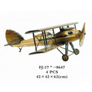 Wooden Toy Plane Model for Adults and Kids