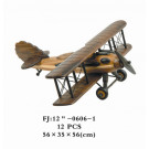 Wooden Toy Plane Model for Adults and Kids
