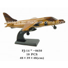 Wooden Toy Plane Model for Decoration