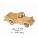 Wooden Toy Truck Model for Adults and Kids