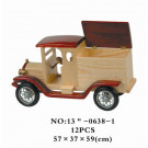 Wooden Toy Truck Model for Adults and Kids