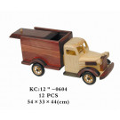 Wooden Toy Truck Model for Adults and Kids