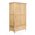 Wooden Wardrobe with 2 Doors, Wood Wardrobe (CO1116)