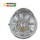 Ww-7191, LED, Motorcycle Headlight, Motorbike Front Lamp, Motorcycle Part