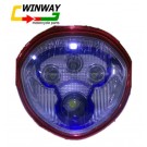 Ww-7906 LED Motorcycle Headlight, Motorbike Front Lamp, Motorcycle Part