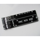 Converter Macbook Air SSD 12+6pin to SATA 15+7pin Male