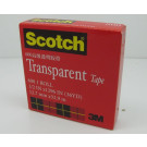 3M Scotch Transparent Tape 12.7mm x 32.9M
