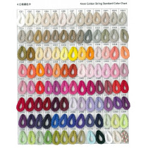 100% Cotton Colored Round String for Adults' Garment