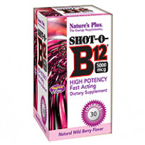 Shot-O-B12 5000 mcg Lozenges