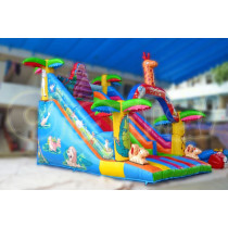 2014 Inflatable Giraffe Slide Chsl340