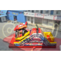 2014 Inflatable Red Car Slide Chsl318