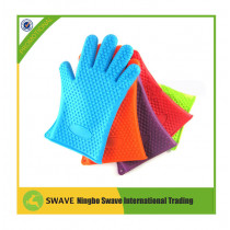 China Wholesale Silicone Hot Handle Holder / BBQ Gloves