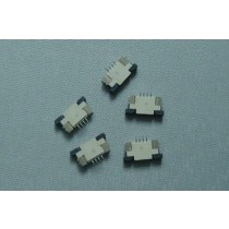 5pcs FFC/FPC Connector 4pin Pitch 1.0mm Bottom Contact