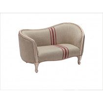 French Living Room Furniture Antique Leasure Love Sofa (H491)