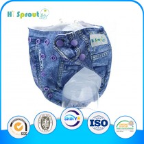 Gently Cowboy Cloth Diaper for Sale