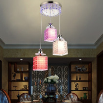 Grace 3 Lights Crystal Pendant Lamp LED Chandelier (GD-1108-3)