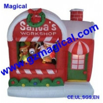 Inflatable Cartoon Christmas Cute House (MIC-185)