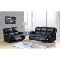 Lazy Boy Microfiber Sofa, Bonded Leather Recliner Sofa (A-3705)