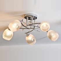 Modern Glass Tube Chandelier Lamp Tb1004-5L