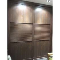 New Design Bedroom Furniture Wooden Wardrobe with E0 Board (w-021)