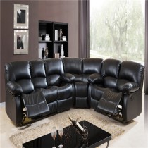 PU Sectional Recliner Sofa, Sofa Set Recliners (A-3674)