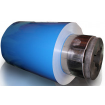 SPCC Blue Color Coated Straight Steel Sheet in Coil